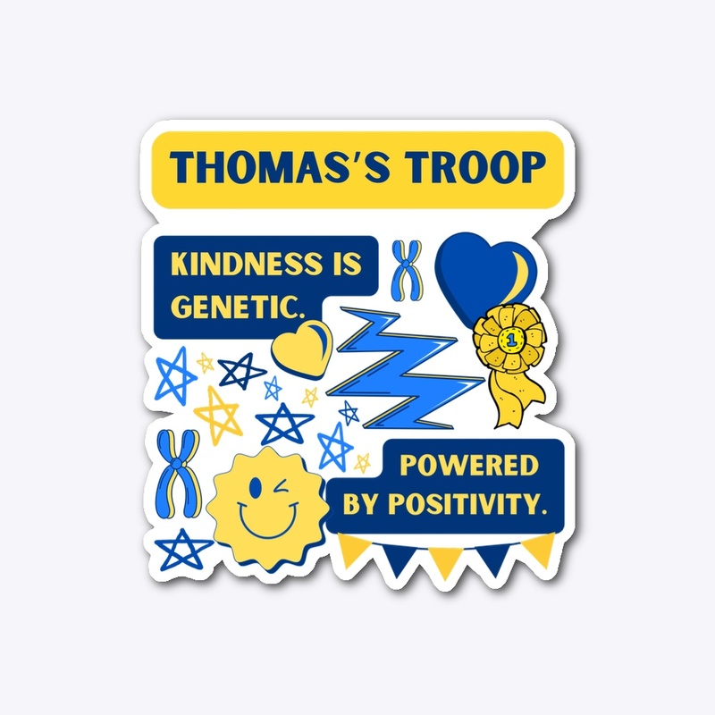 Kindness Is Genetic Sticker