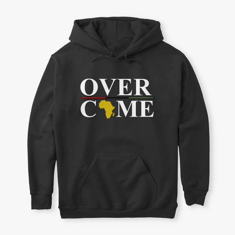 Overcome Hoodie (Unisex, Black)