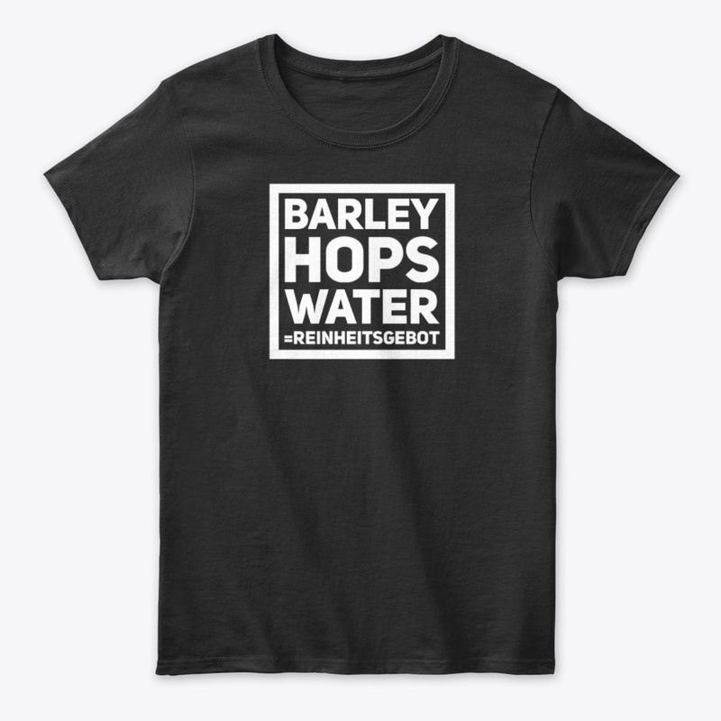 Barley, Hops, Water = reinheitsgebot