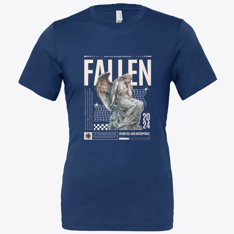 "Fallen" tee speaks to the quiet 