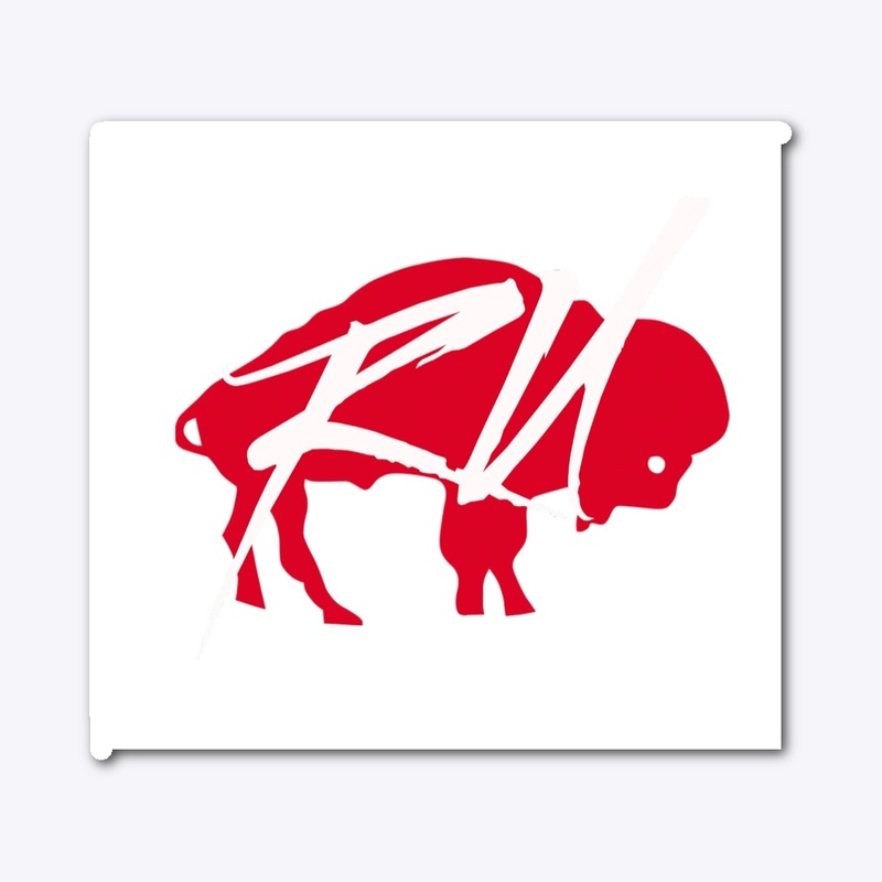 Buffalo born sticker 