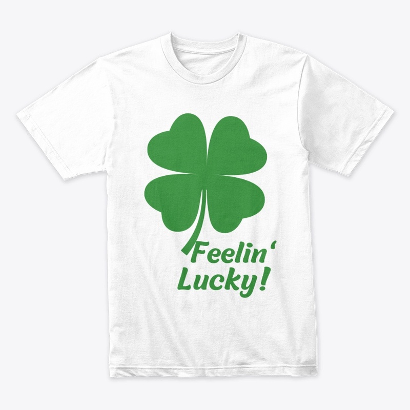 LUCKY FOUR LEAF CLOVER ST PATRICKS DAY
