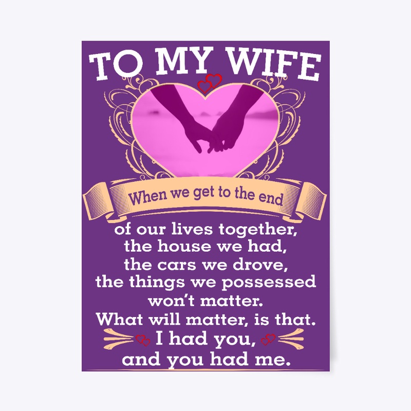 To my wife