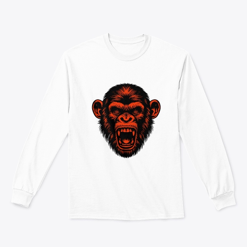 Bold Chimpanzee Graphic