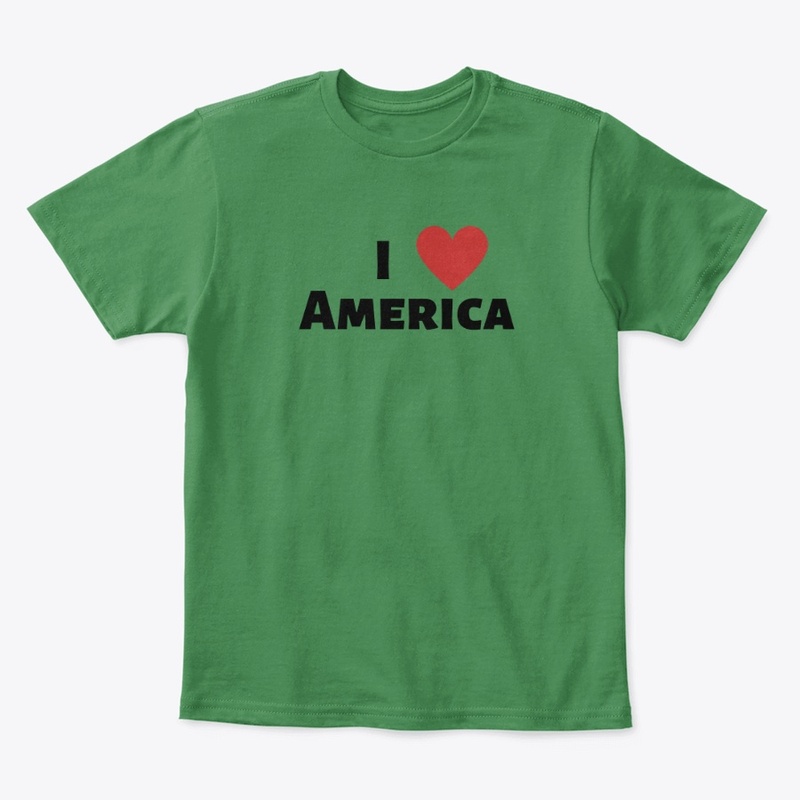 I Love America Kids/Toddler/Infant Tee
