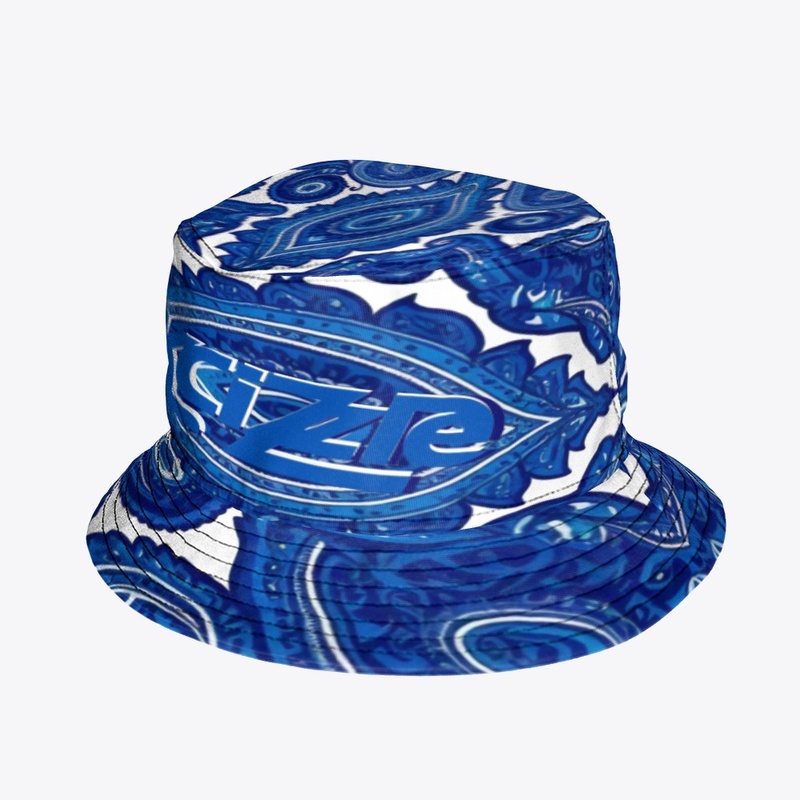 KCizzle Blue Paisly Print Collection