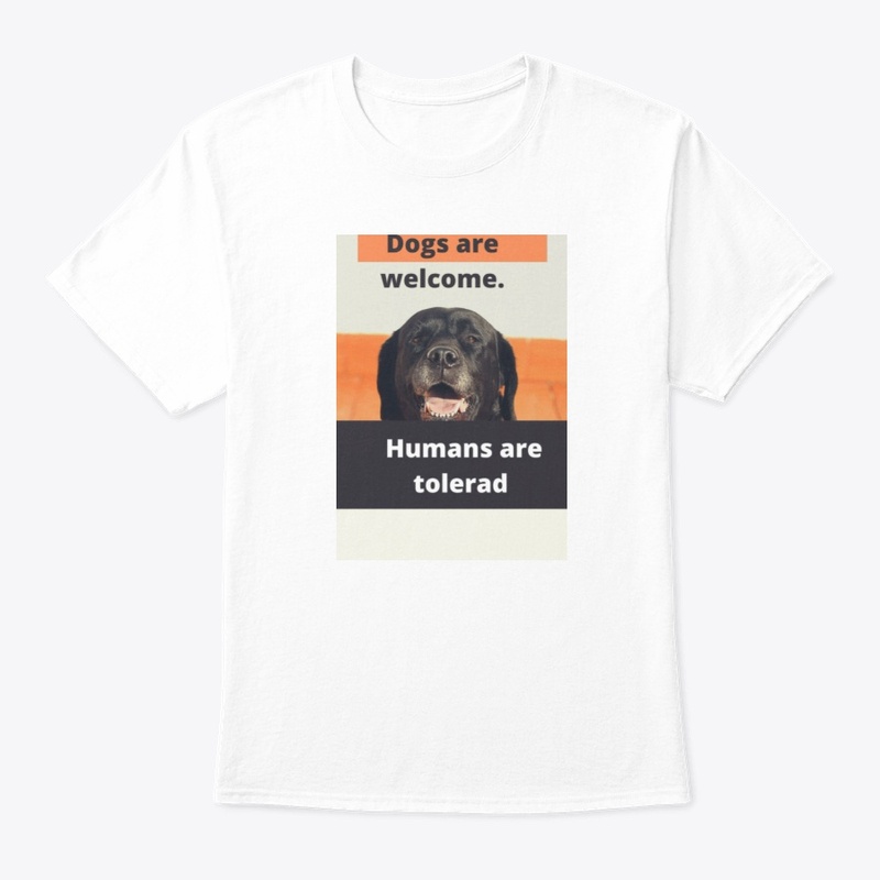 Dogs are welcome.