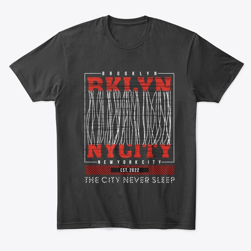 T-shirt THE CITY NEVER SLEEP 