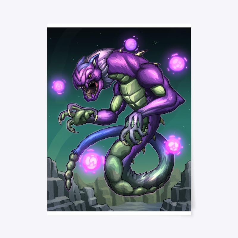 The Hissing Plasma Ghazt POSTER