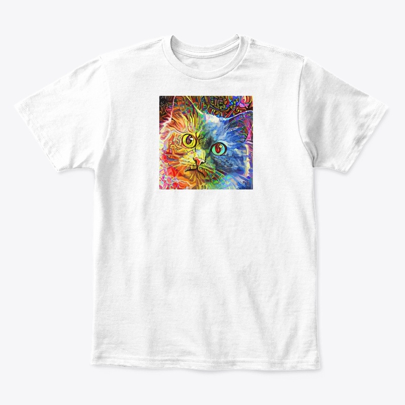 Colorful cat