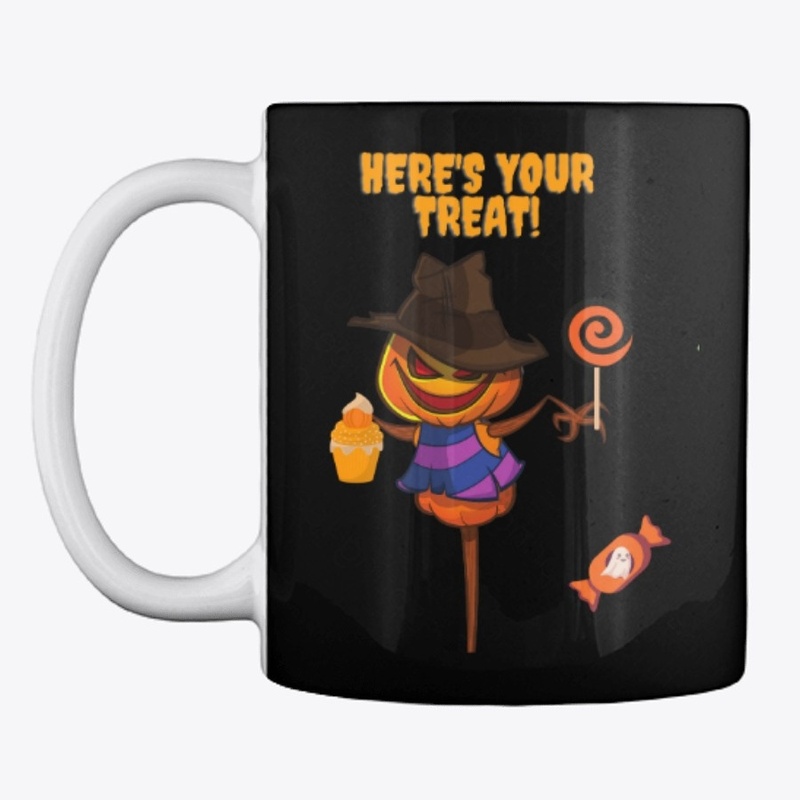 Here's your treat Halloween design