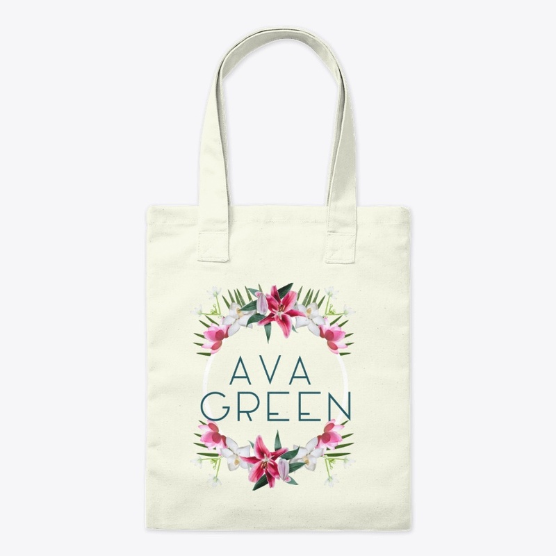 Floral Ring AVA GREEN