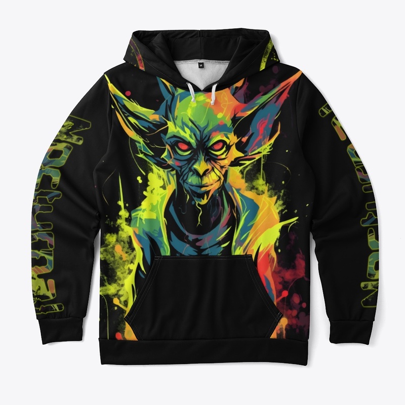Nocturnal Revenge Abstract Goblin