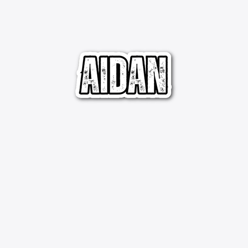Personalized Name "Aidan" Vintage Style