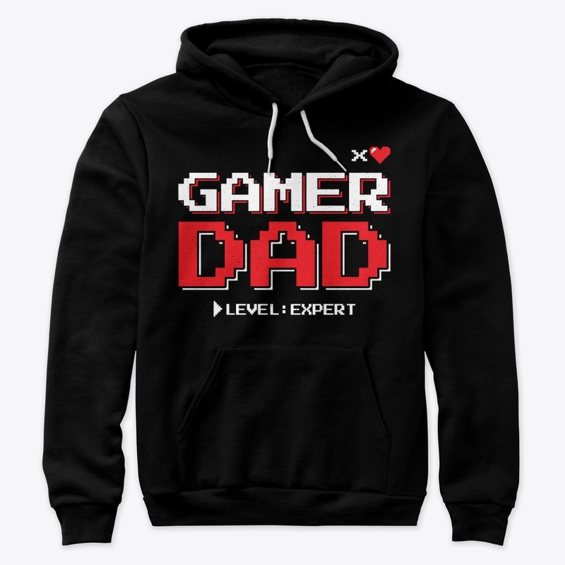 Retro Gamer - 8 Bit Pixel - Gamer Dad