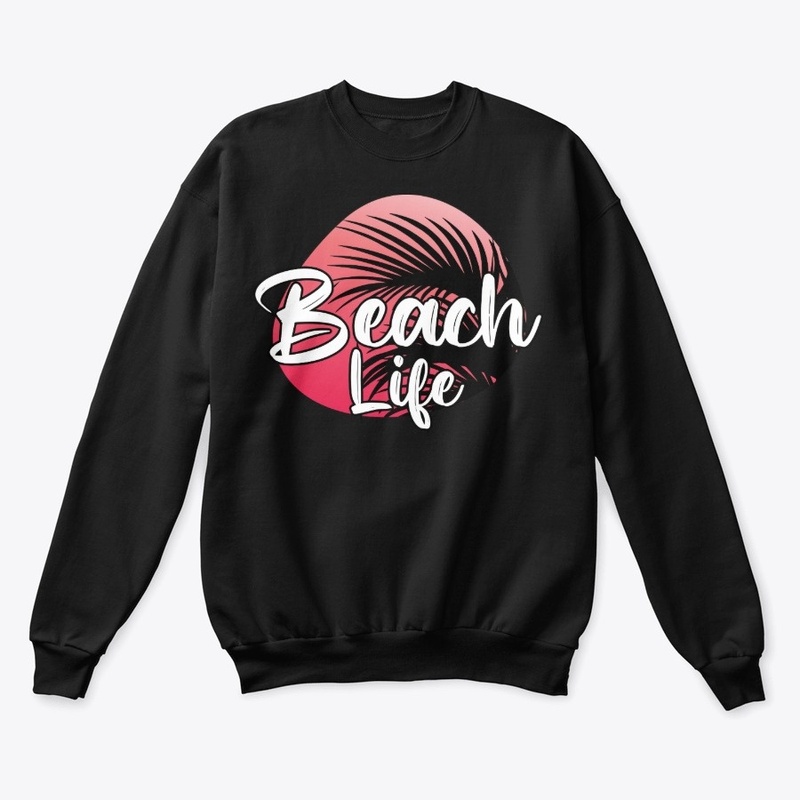 Beach life tee-shirt design