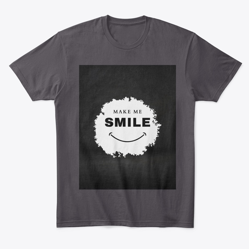 "Make me smile logo" tshirt