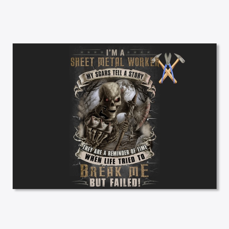 Sheet Metal Worker Scars Tell A Story