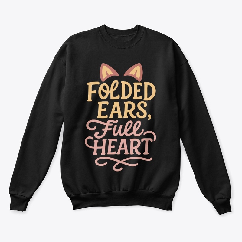 Folded Ears, Full Heart Scottish Cat 