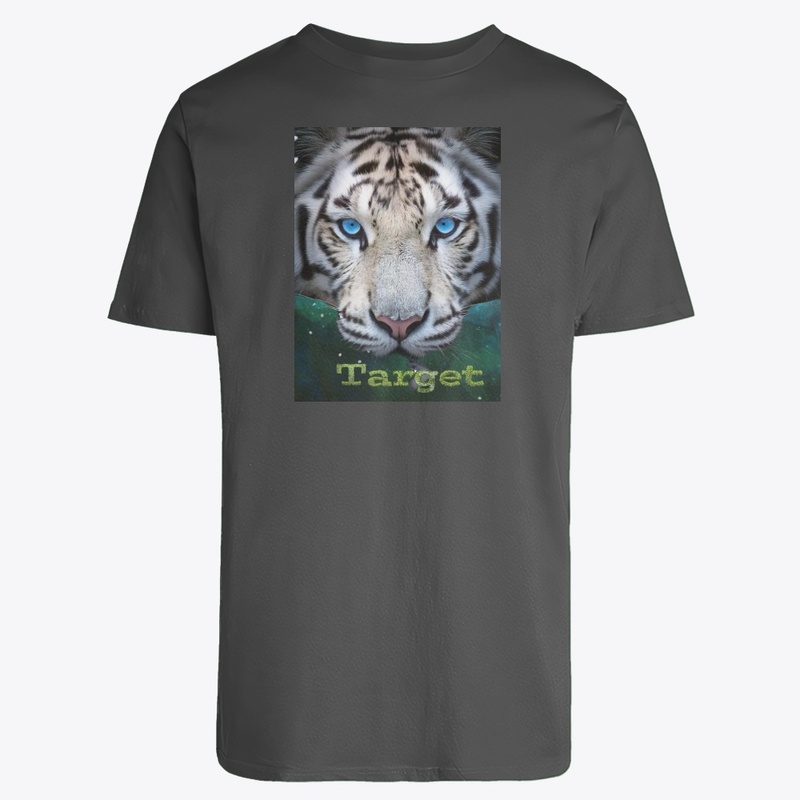 Snarling white Tiger Target