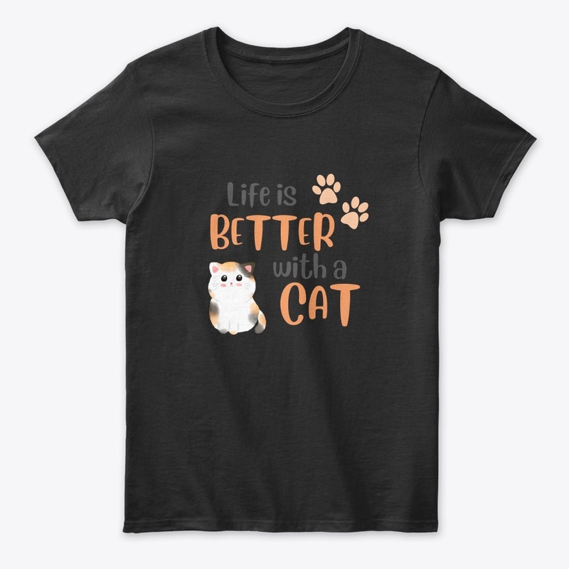 Cat lover's Dark color t-shirts