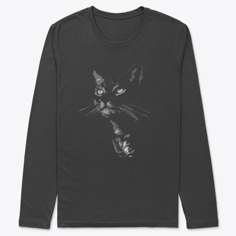 Cute Kitten cat designed T-Shirt for men