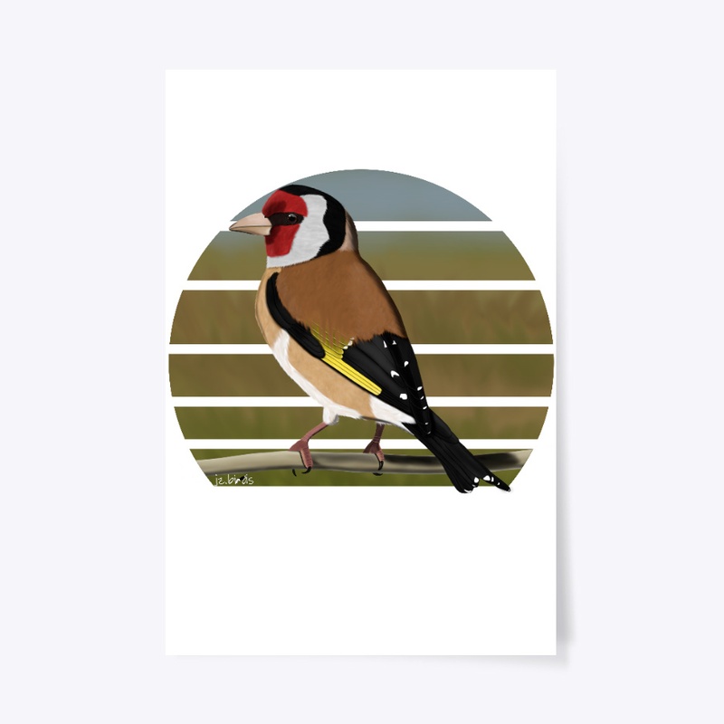 jz.birds Goldfinch Bird Design