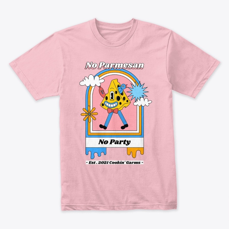 No Parmesan Alt (Front Print)