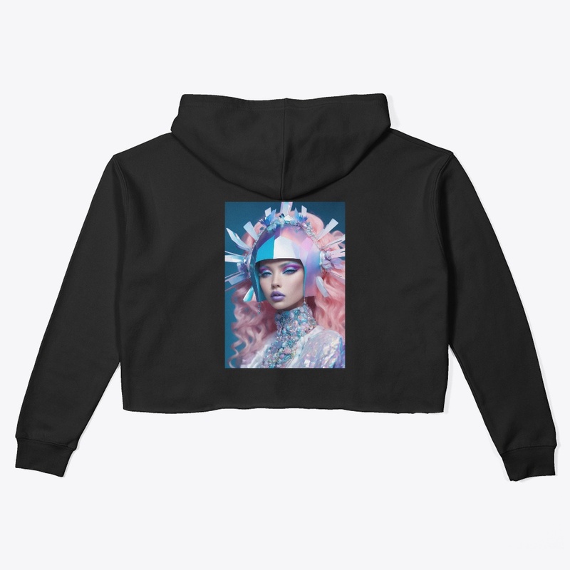 Designer crop hoodie 