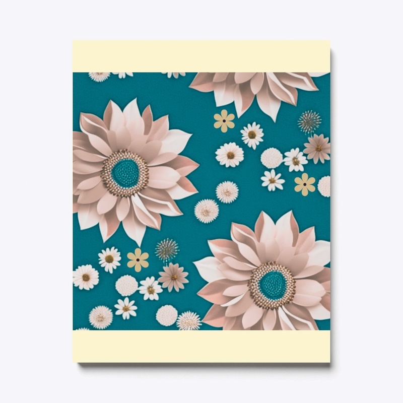 Tan Paper Flowers
