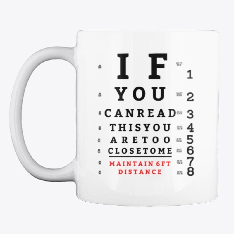 COVID Eye Chart-2FT Distance