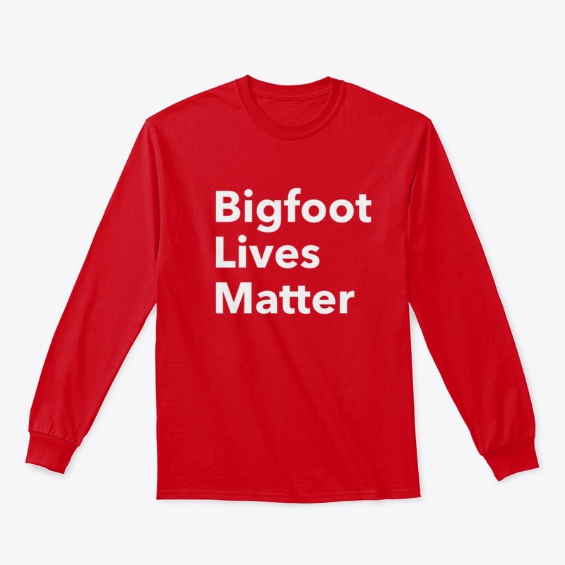 Bigfoot Lives Matter black