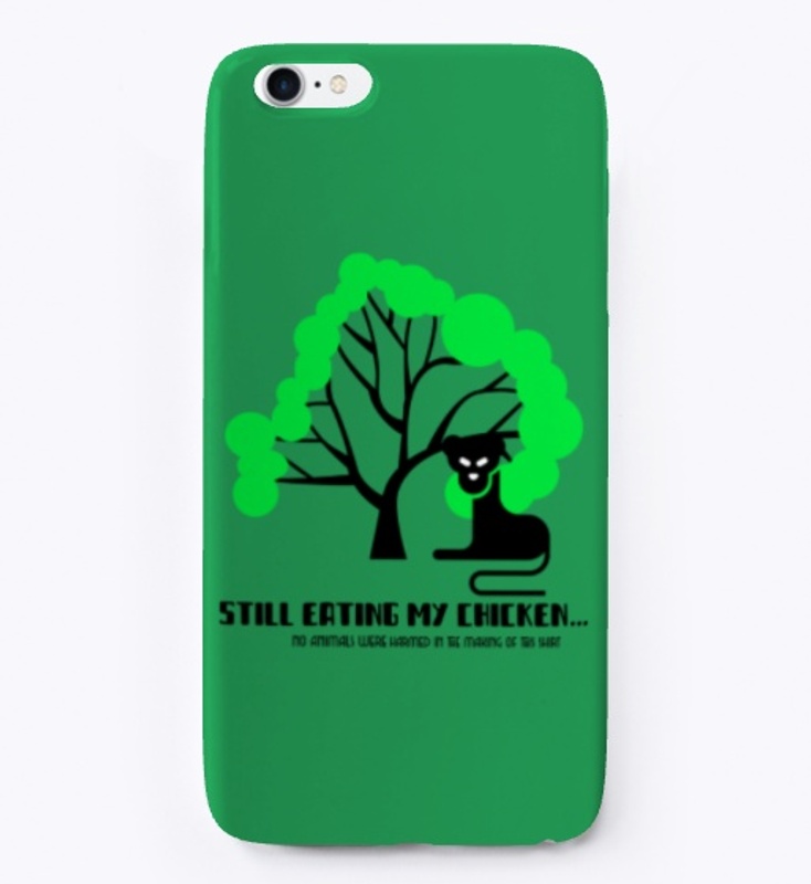 STILL EATING MY CHICKEN...