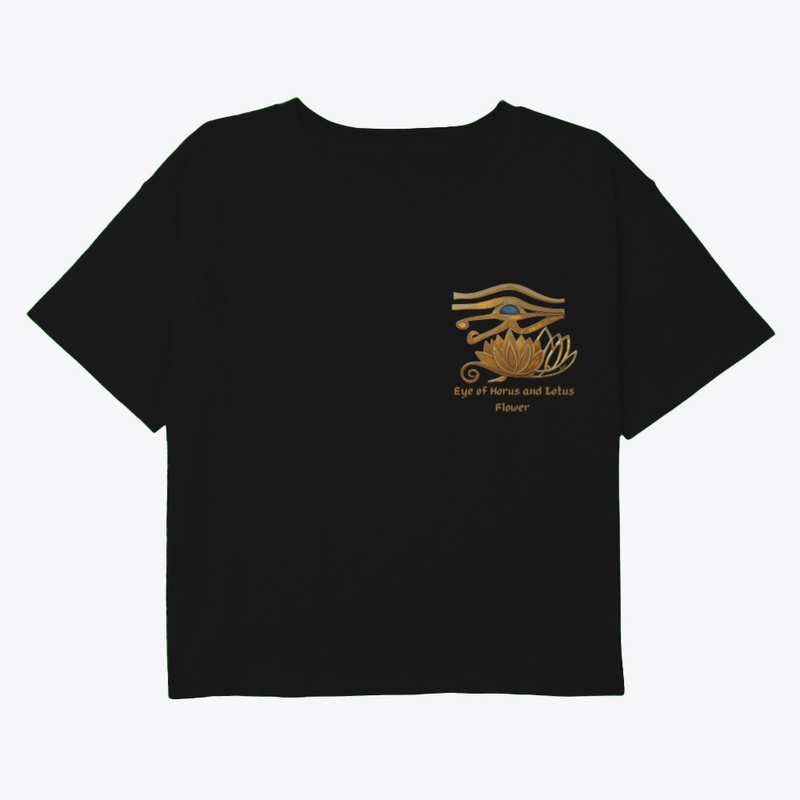  Eye of Horus and Lotus Flower