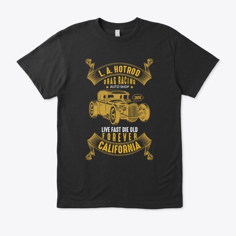 HOTROD Car T-Shirt Design
