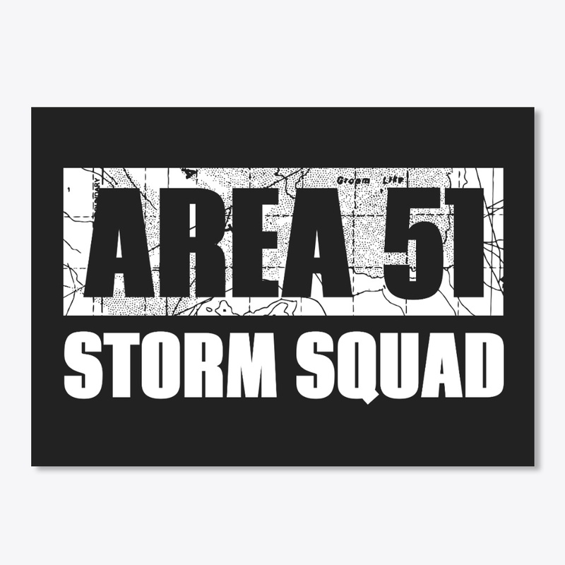 Storm Squad Area 51 Map Sticker