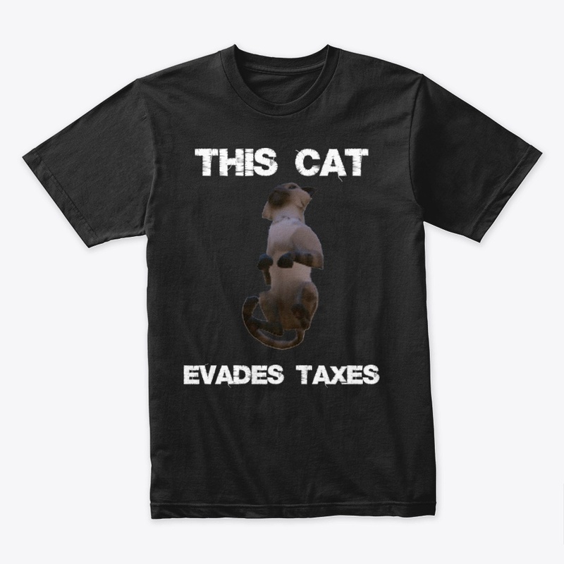 This cat evades taxes