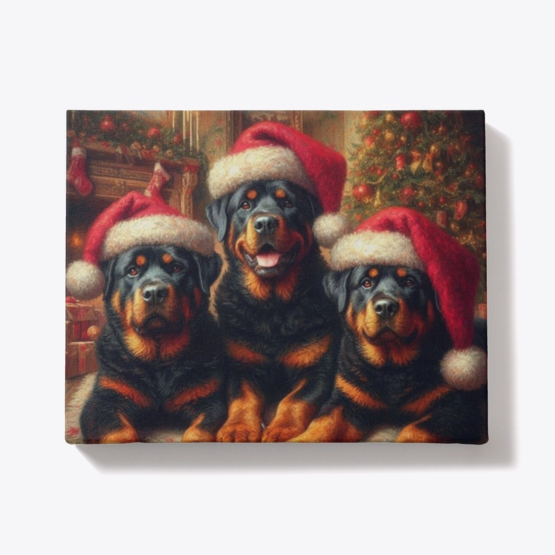 Rottweilers Christmas 