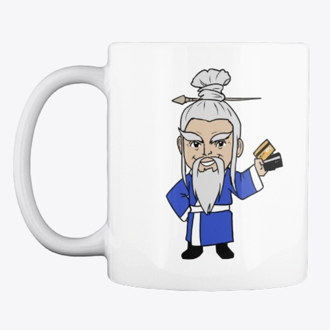 Credit Shifu Mug White T-Shirt Front