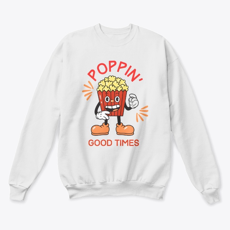 Popcorn foodie design Printed