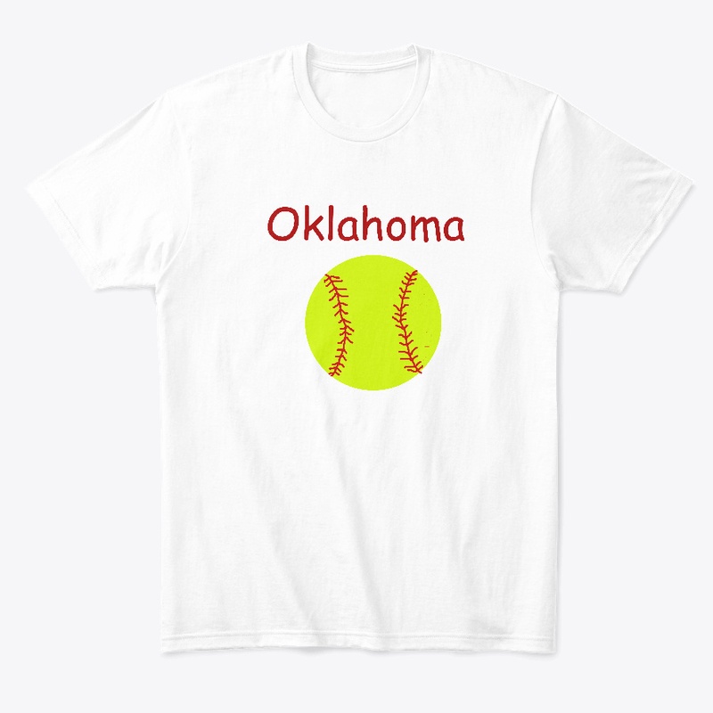 Oklahoma Softball (White)