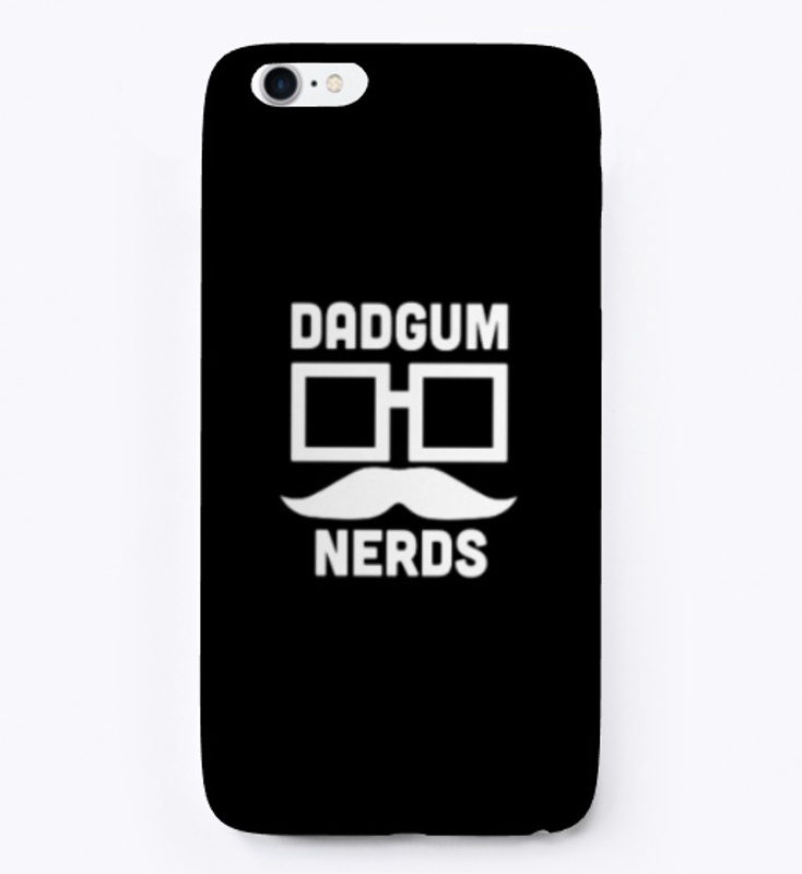 Dadgum Logo - White