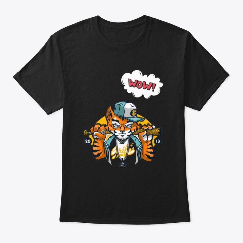 Headline Shirts Tiger Graphic Screen 