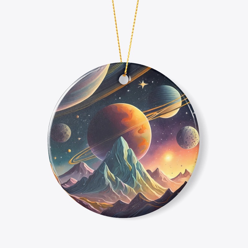 Planets and mountains