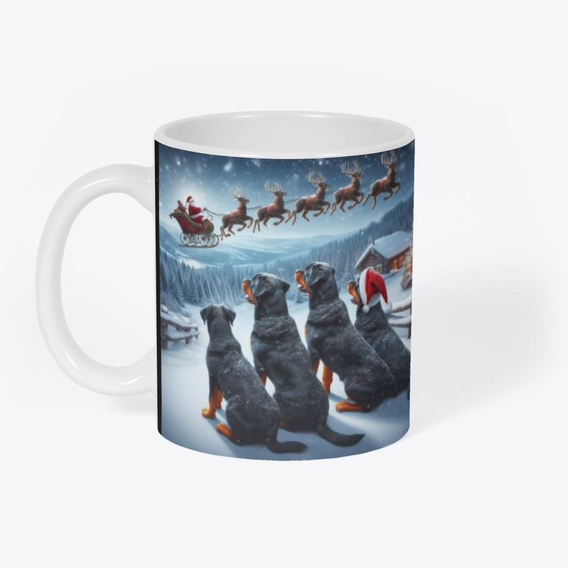 Rottweiler's Christmas Eve