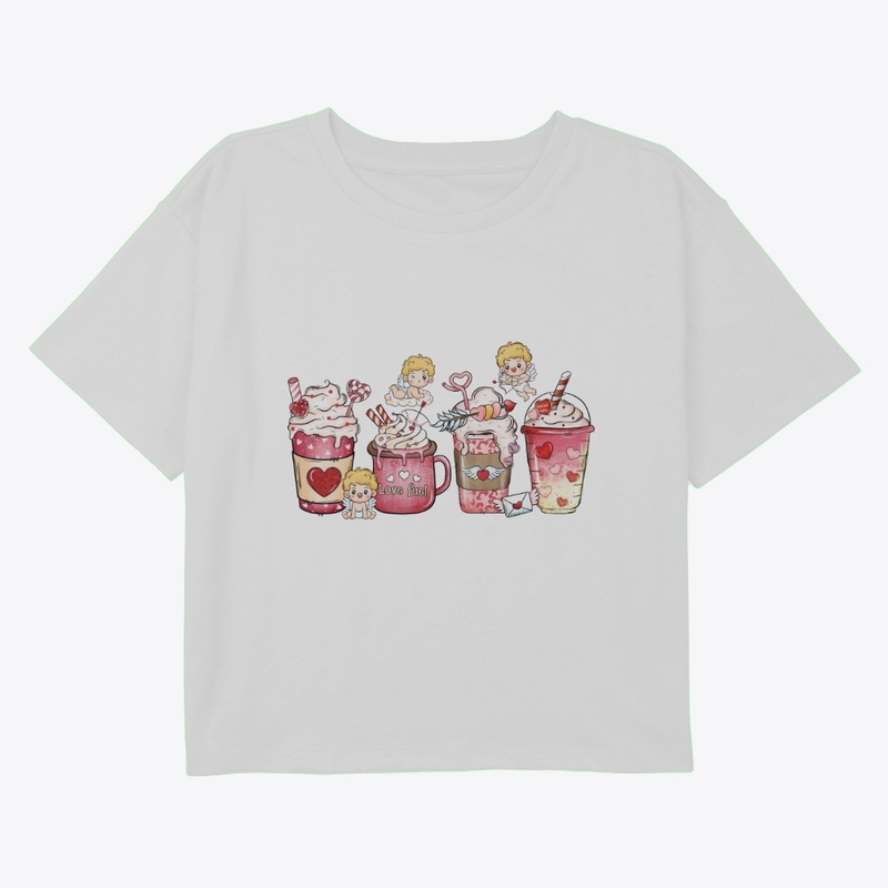 Retro Coffee & Love – Valentine Gift 