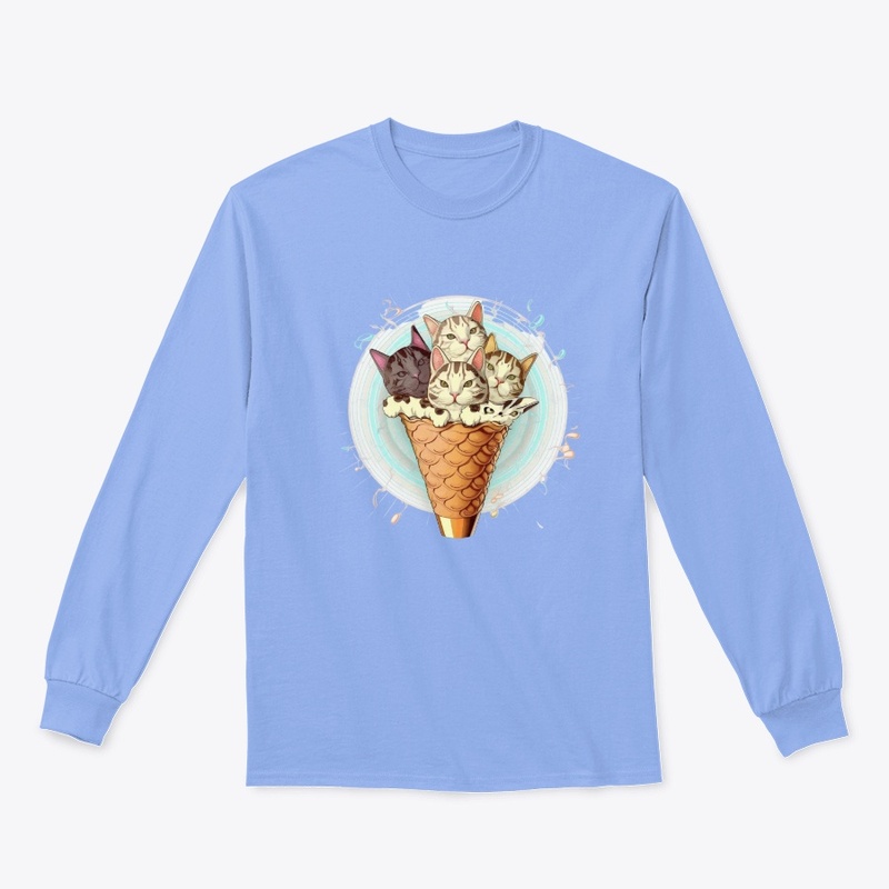 Cat Ice Cream Cone