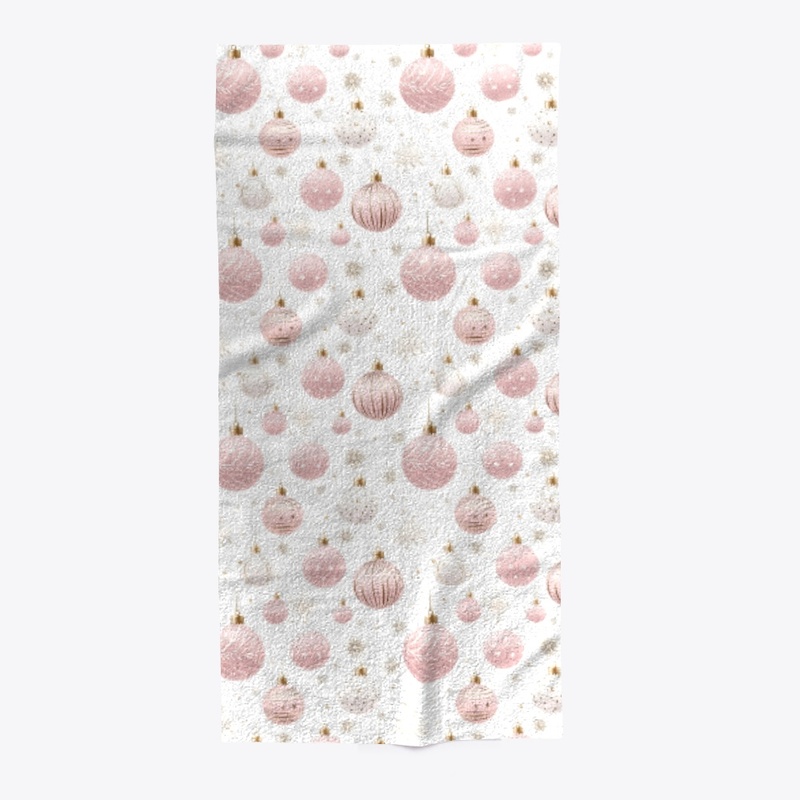 Pink & White Christmas Chic Style