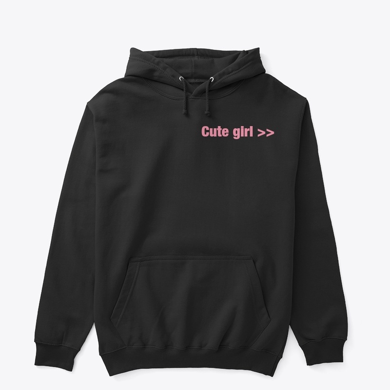 Cute girl hoodie