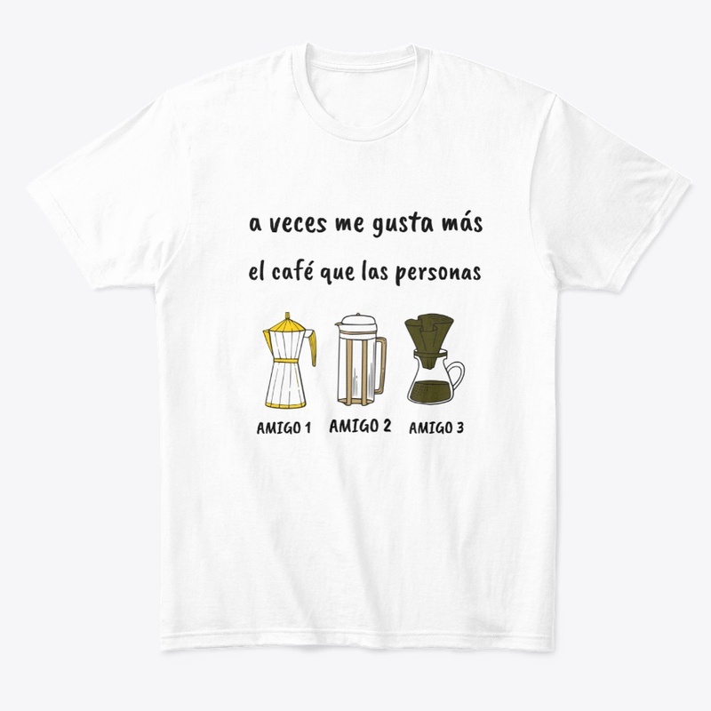 Me gusta mas el cafe que las personas